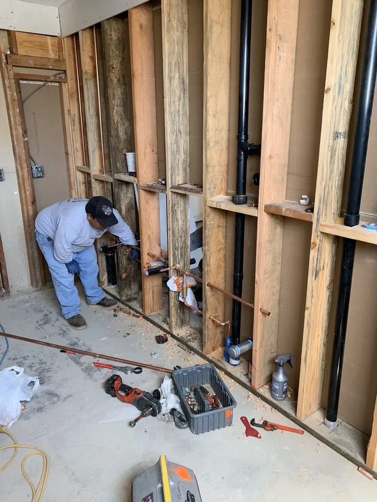 Commercial rough-in plumbing for Water Heater Replacement in Little York